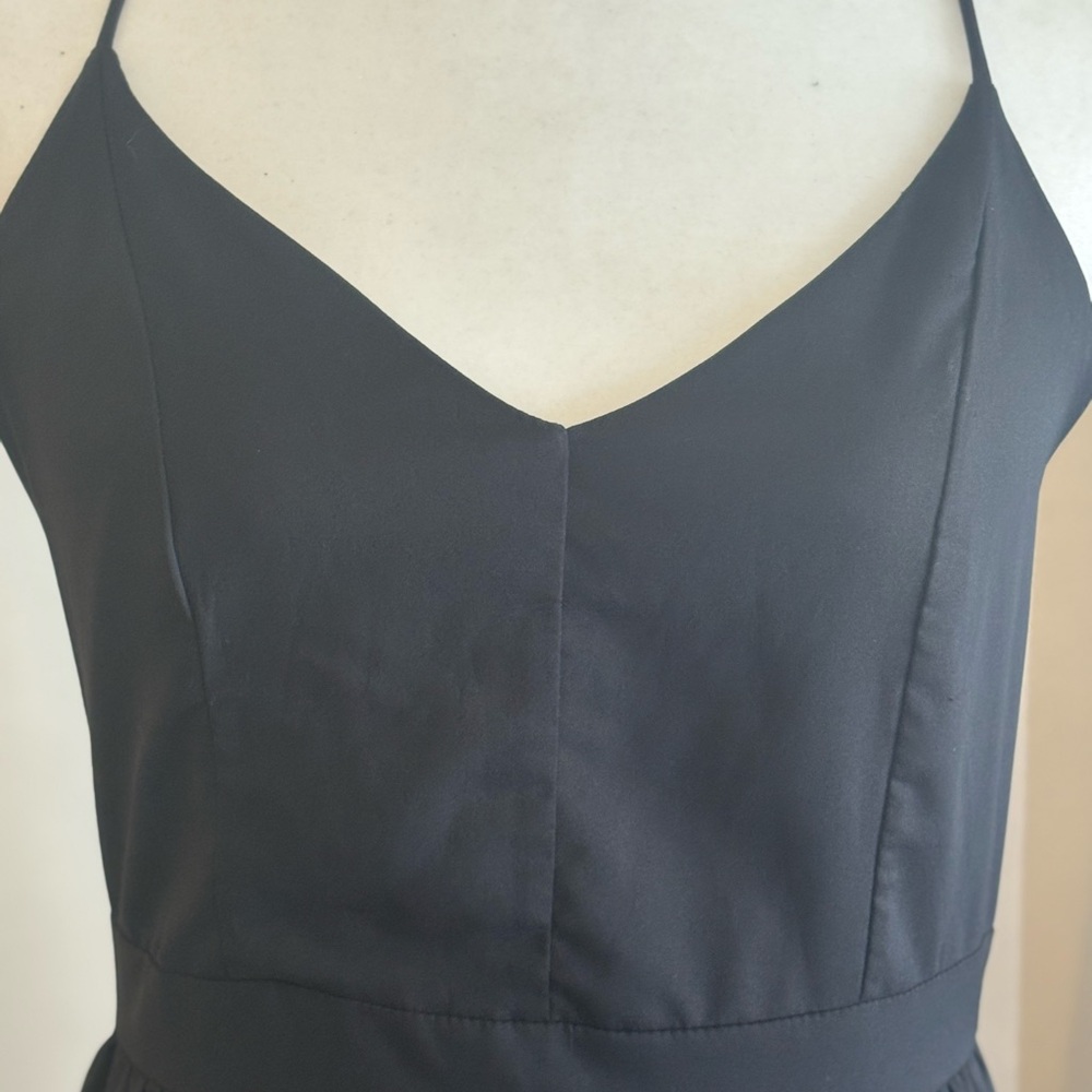 Tobi Black Maxi Dress with Open Back - Picture 3 of 5